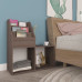 Raft Reviste Copii Gri/Sonoma 71X30X78,5 Cm Lemn Prelucrat