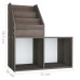 Raft Reviste Copii Gri/Sonoma 71X30X78,5 Cm Lemn Prelucrat