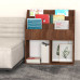 Raft Reviste Copii, Stejar Maro, 71X30X78,5Cm, Lemn Prelucrat