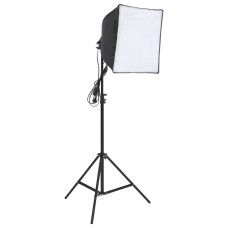 Kit De Iluminat Pentru Studio Foto Cu Fundaluri Și Reflector