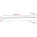 Deversor De Cascadă Cu Led-Uri Rgb, Acrilic, 90 Cm