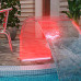 Fântână De Piscină Cu Led-Uri Rgb, Acril, 50 Cm