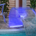 Fântână De Piscină Cu Led-Uri Rgb, Acril, 50 Cm