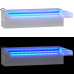 Deversor De Cascadă Cu Led-Uri Rgb, 30 Cm, Oțel Inoxidabil