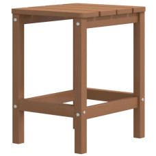 Masă Adirondack De Grădină, Maro, 38X38X46 Cm, Hdpe