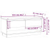 812973  Tv Cabinet Grey Sonoma 102X41X44 Cm Chipboard