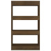 813604  Book Comodă/Room Divider Brown Oak 60X30X103 Cm Chipboard