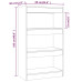 813604  Book Comodă/Room Divider Brown Oak 60X30X103 Cm Chipboard