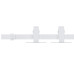 Set Glisare Mini Ușă Pentru Dulap, Alb, Oțel Carbon, 200 Cm