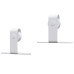 Set Glisare Mini Ușă Pentru Dulap, Alb, Oțel Carbon, 200 Cm