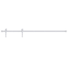 Set Feronerie Pentru Uși Glisante, Alb, 200 Cm, Oțel