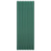 Panouri De Acoperiș 12 Buc. Oțel Vopsit Verde 100X36 Cm
