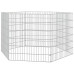 Adăpost Pentru Animale Cu 6 Panouri, 54X60 Cm, Fier Galvanizat