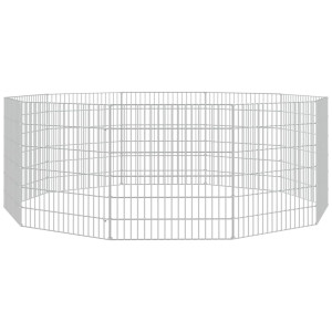 Adăpost Pentru Animale Cu 10 Panouri, 54X60 Cm, Fier Galvanizat