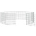 Adăpost Pentru Animale Cu 12 Panouri, 54X60 Cm, Fier Galvanizat