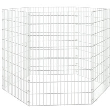 Adăpost Pentru Animale Cu 6 Panouri, 54X80 Cm, Fier Galvanizat