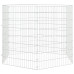 Adăpost Pentru Animale Cu 6 Panouri, 54X80 Cm, Fier Galvanizat