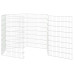 Adăpost Pentru Animale Cu 6 Panouri, 54X80 Cm, Fier Galvanizat