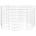 Adăpost Pentru Animale Cu 8 Panouri, 54X80 Cm, Fier Galvanizat