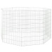 Adăpost Pentru Animale Cu 8 Panouri, 54X80 Cm, Fier Galvanizat
