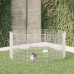 Adăpost Pentru Animale Cu 10 Panouri, 54X80 Cm, Fier Galvanizat