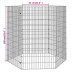 Adăpost Pentru Animale Cu 6 Panouri, 54X100 Cm, Fier Galvanizat