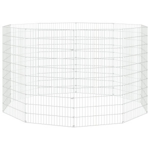 Adăpost Pentru Animale Cu 10 Panouri, 54X100 Cm Fier Galvanizat