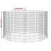 Adăpost Pentru Animale Cu 10 Panouri, 54X100 Cm Fier Galvanizat