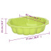 Gropi De Nisip, 2 Buc., Verde, 77X87X21 Cm, Plastic