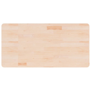 Blat De Baie, 100X50X1,5 Cm, Lemn Masiv Netratat