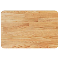 Blat De Baie, Maro Deschis, 60X40X1,5 Cm, Lemn Masiv Tratat