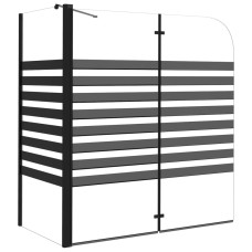 Cabină De Baie, 120X68X130 Cm, Sticlă Securizată, Dungi