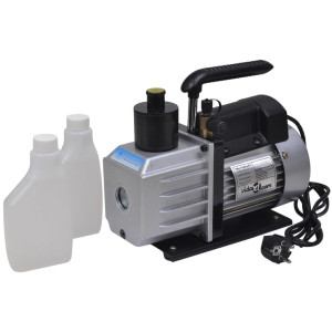 Pompă De Vid 50 L/Min Cu Set De Manometre Cu 2 Căi În Set Scule