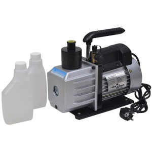 Pompă De Vid 50 L/Min Cu Set De Manometre Cu 4 Căi În Set Scule