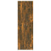 Dulap De Birou Stejar Fumuriu 60X32X190 Cm Lemn Prelucrat