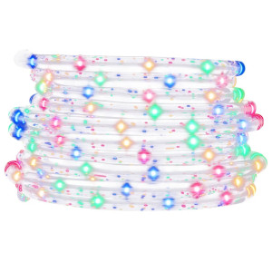 Cablu Luminos Cu 240 Led-Uri, Multicolor, 10 M, Pvc