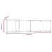 Bibliotecă/Dulap Tv Stejar Fumuriu 143X30X36Cm Lemn Prelucrat