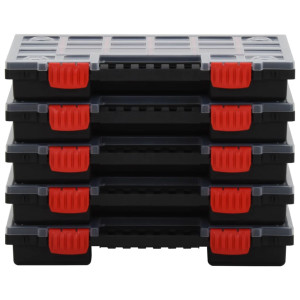 Cutii De Organizare, 5 Buc., 34,5X25X5 Cm, Polipropilenă