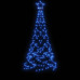 Brad De Crăciun Cu Țăruș, 200 Led-Uri, Albastru, 180 Cm