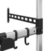 Raft Telescopic De Grădină Cu 3 Rafturi, Argintiu, Aluminiu