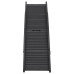 Rampă Pliabilă Pentru Câini, Negru, 153X40X12,5 Cm, Plastic