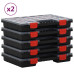 Cutii De Organizare, 10 Buc., 34,5X25X5 Cm, Polipropilenă
