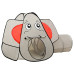 Cort De Joacă Elefant Pentru Copii 250 Bile, Gri, 174X86X101 Cm