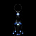 Brad De Crăciun Pe Catarg, 108 Led-Uri, Albastru, 180 Cm