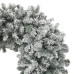 Arcadă Pom De Crăciun Cu Zăpadă Pufoasă, 240 Cm