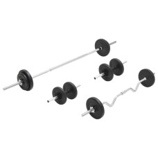 Set De Haltere Și Gantere, 30 Kg