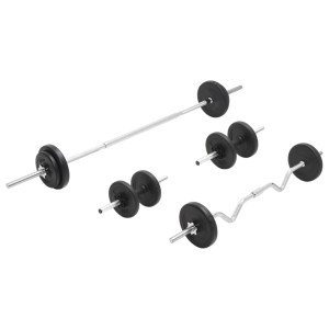 Set De Haltere Și Gantere, 30 Kg