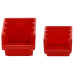 Set Rafturi Atelier 30 Buc. Roșu / Negru 77X39 Cm Polipropilenă