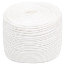 Frânghie De Barcă, Alb Complet, 10 Mm, 100 M, Polipropilenă