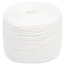 Frânghie De Barcă, Alb Complet, 10 Mm, 250 M, Polipropilenă